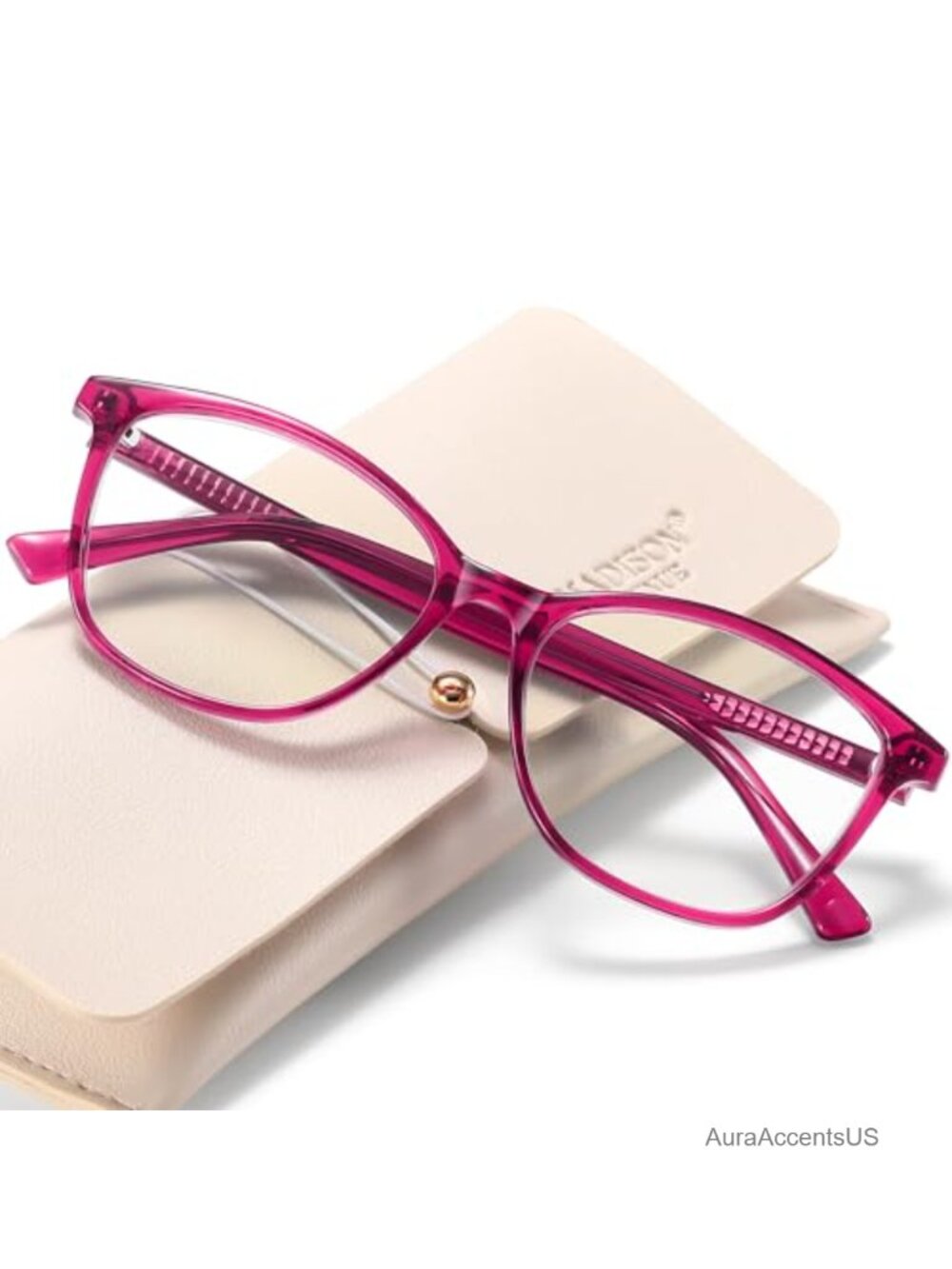 Vintage Square TR90 Blue Light Blocking Reading Glasses for Women